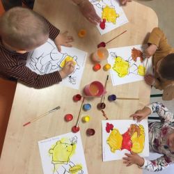 Praca plastyczna "Dzień pluszowego misia"