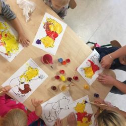 Praca plastyczna "Dzień pluszowego misia"